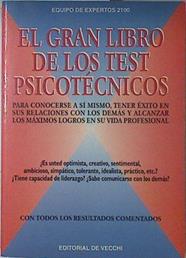 El gran libro de los tests psicotécnicos | 121179 | Equipo de Expertos 2100