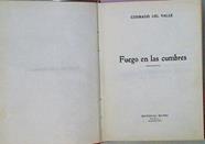 Fuego En Las Cumbres | 58184 | Del Valle Conrado