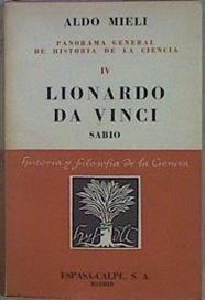 Lionardo Da Vinci Sabio | 60416 | Mieli Aldo