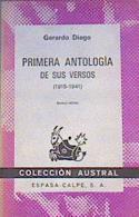 Primera Antologia De Sus Versos 1918 1941 | 23224 | Diego Gerardo