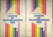Lexicón de colombianismos Tomo I y II | 181972 | Mario Alario di Filippo