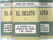 El delito 1, 2, y 3 | 88137 | von Hentig, Hans