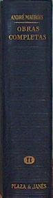Obras Completas Tomo II Historia | 150419 | Maurois, André