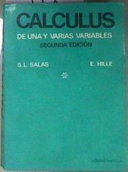 Calculus de una y varias variables Segunda Edición | 186784 | Salas, Saturnino L./Hille, E.