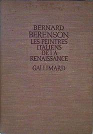 Les peintres italiens de la Renaissance ( Avec 400 illustrations) | 152249 | Berenson, Bernard