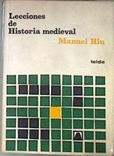 Lecciones De Historia Medieval | 7587 | Riu Riu Manuel