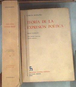 Teoría de la expresión poética.2 tomos | 175743 | Bousoño, Carlos