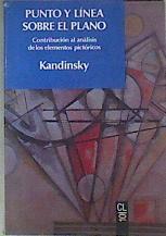 Punto y línea sobre el plano Contribución al análisis de los elementos Pictóricos | 173853 | Kandinskiï, Vasiliï Vasil'evich