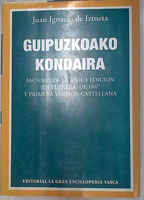 Noticia cosas memorables o Historia de Guipúzcoa. (Volumen 7) Guipuzkoako Kondaira | 88366 | Iztueta, Juan Ignazio