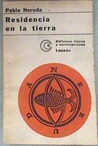 Residencia en Tierra ( 1925 - 1935 ) | 175208 | Neruda, Pablo