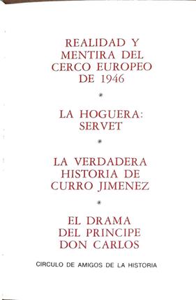 El Bloqueo de 1946 y otros Vol. X. Realidad y mentira del cerco Europeo de 1946, La hoguera servet | 188471 | Alejandro Montenegro/Varios Autores