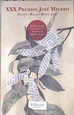 XXX Premios José Hierro de poesía y relato Breve 2011 | 174052 | Pascual Revilla, Alba      .. et al.