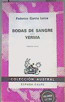 Bodas de sangre. Yerma | 112158 | García Lorca, Federico