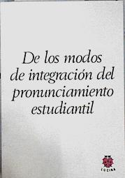 De los modos de integración del pronunciamiento estudiantil | 144181 | Comuna Antinacionalista Zamorana, Agustín García Calvo