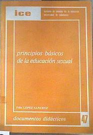 Principios básicos de la educación sexual | 173455 | López Sánchez, Félix