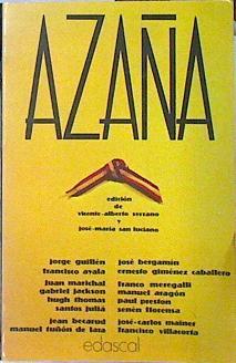 Azaña | 138526 | Edición de, VVAA/Jose Maria San Luciano, Vicente alberto Serrano