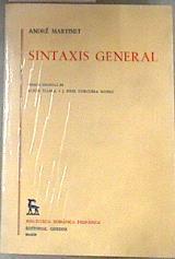 Sintaxis general | 175744 | Martinet, André