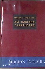 Así hablaba Zaratustra | 175827 | Federico Nietzsche