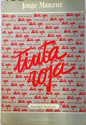 Tinta roja | 133541 | Manzur, Jorge