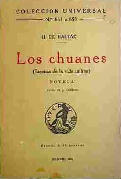 Los Chuanes (Escenas De La Vida Militar).Tomo II Y Último. | 40925 | de Balzac, Honore