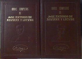 Obras Completas Jose Antonio Aguirre Y Lecube  2 Tomos (Obra Completa) | 59468 | Aguirre Y Lecube Jose Antonio