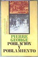 Población y poblamiento | 185152 | George, Pierre/Colomer, Jaume