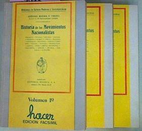 Historia De Los Movimientos Nacionalistas | 56127 | Rovira Y Virgili