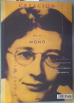 Creación Estética y teoría de las Artes Nº 4 Dossier Luigi Nono Lo Sublime | 171340 | VVAA