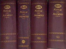 Manual Del Ingeniero 4 Tomos | 59240 | Hütte