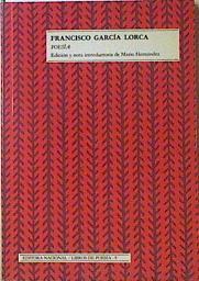 García Lorca, Francisco: Poesía | 120671 | Garcia Lorca, Francisco