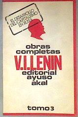 Lenin Tomo 3 Obras completas El Desarrollo del Capitalismo en Rusia (Tomo 3) | 110535 | Lenin, Vladimir Il'ich