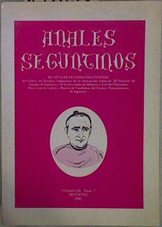 Anales seguntinos Vol III Num 7 | 151070 | VVAA