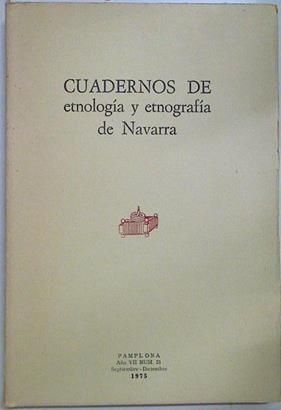 Cuadernos de etnología y etnografía de Navarra Nº 21 | 128585 | V.A.