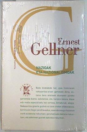 Nazioak eta nazionalismoak | 134479 | Gellner, Ernest