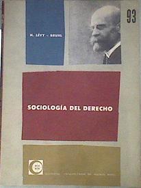 Sociología del derecho | 171922 | H. Lévy. Bruhl