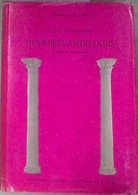 DE DEBELLANDIS INDIUS UN TRATADO DESCONOCIDO     VASCO DE QUIROGA | 180232 | VASCO DE QUIROGA  ed. REÑÉ ACUÑA