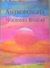 Antroposofia Nociones Basicas | 170717 | Rudolf Lanz