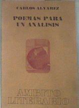 Poemas para un análisis Y Teoria Del Crimen | 179256 | Alvarez Cruz, Carlos