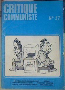 Critique communiste Revue, 17 | 154979 | VVAA