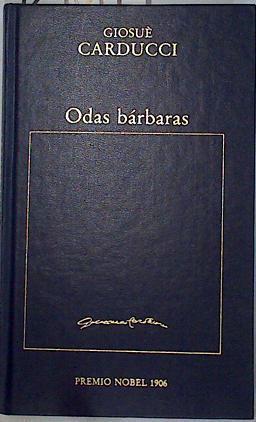 Odas bárbaras | 129011 | Carducci, Giosuè