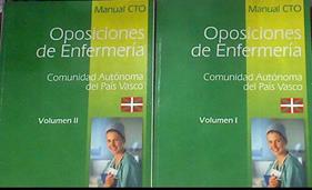 Oposiciones de Enfermería, Comunidad Autónoma del País Vasco Manual CTO tomos I y II | 175734 | Grupo CTO