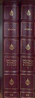 Epístolas morales a Lucilio 2 tomos (Obra completa) | 76873 | Séneca, Lucio Anneo