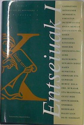 Entseiuak I | 110365 | Montaigne, Michel de