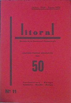 Litoral Revista De La Poesía Y El Pensamiento Nº 11 Diciembre 1969 Enero 1970 Algunos | 43388 | vvaa