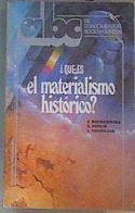 Qué es el materialismo histórico? | 167538 | D Zerkin, Z. Berbeshkin/L Yakovleva
