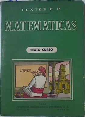 Matematicas sexto curso + programa | 122848 | Agustin Tueiel