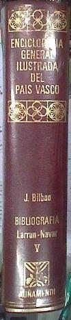 Bibliografia V Larrun-Mavarniz | 169241 | Bilbao Azcarreta, Jon