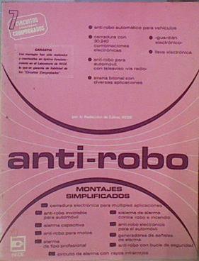 Circuitos comprobados: antirrobo montajes simplificados | 149294 | REDE, redacción de Editec