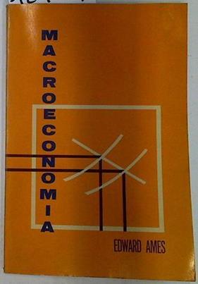 Macroeconomia | 129391 | Edward Ames