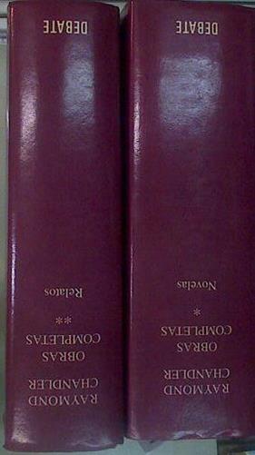 OBRAS COMPLETAS. 2 TOMOS. TOMO I Novelas. TOMO II Relatos. Anexo (artículos) | 155726 | Chandler, Raymond